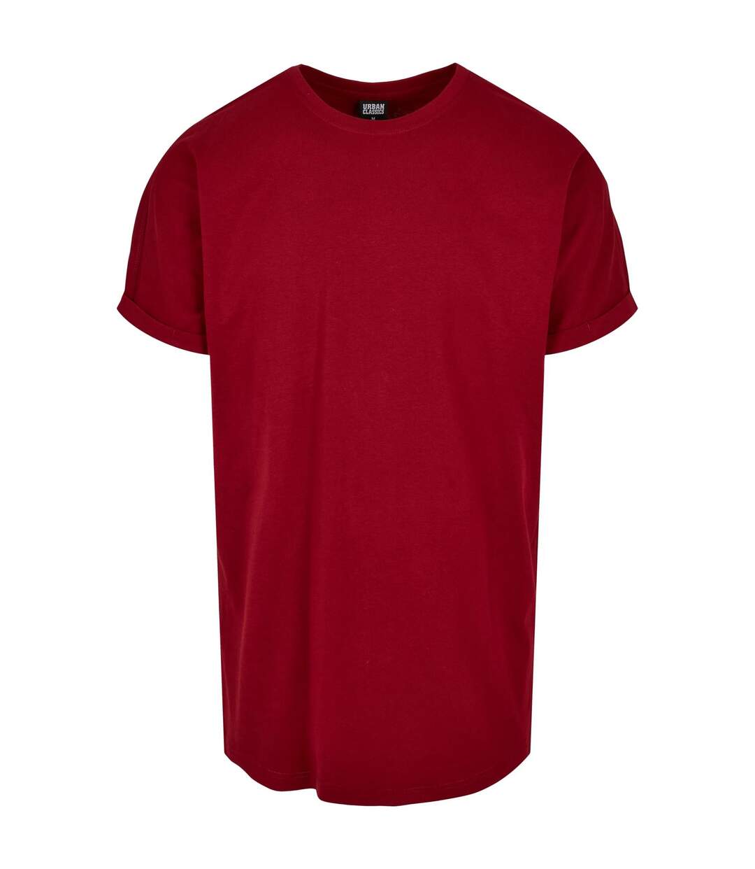 T-shirt Motif/style Long Homme Rouge Orangé Urban Classics-1