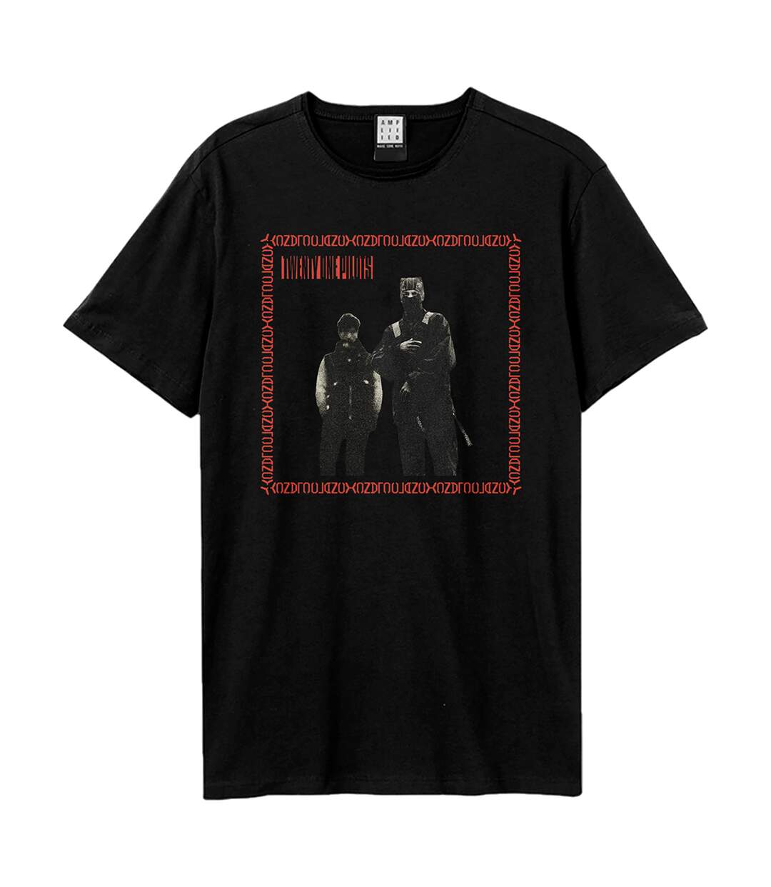 T-shirt Rune Frame Adulte Noir Amplified-1