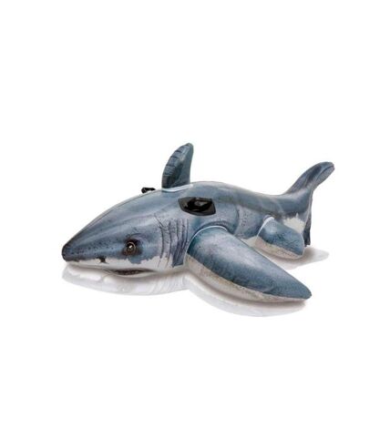 Bouée Gonflable à Chevaucher Requin 173cm Bleu