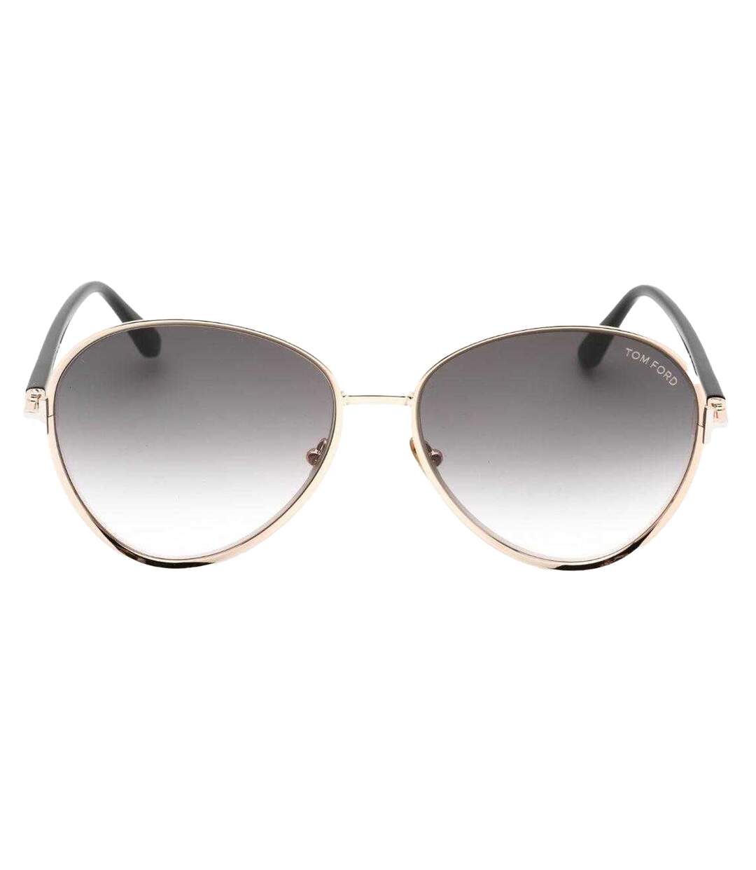 Womens/ladies Rio Sunglasses One Size Rose Gold Smoke Grey Tom Ford-2