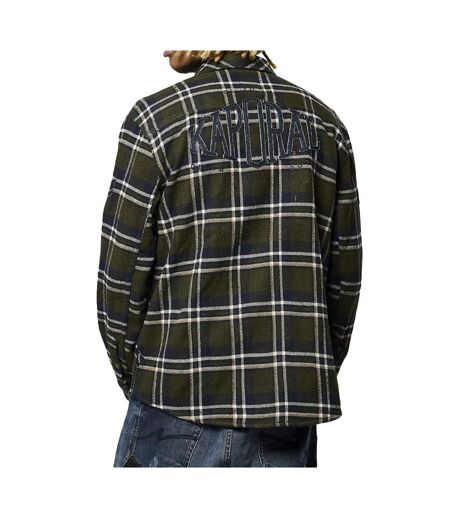 Chemise kaki/marine homme kaporal atar