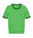 Sweat Manches Courtes Femme Vert Lacoste-1