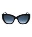 Womens/ladies Gradient Sunglasses One Size Dark Grey Banana Republic-4