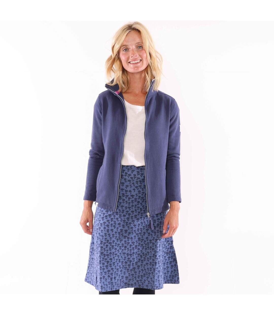 Jupe Dandy Femme Bleu Lazy Jacks-2