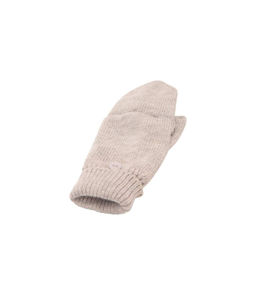 Moufles femme taille unique beige Mountain Warehouse-4