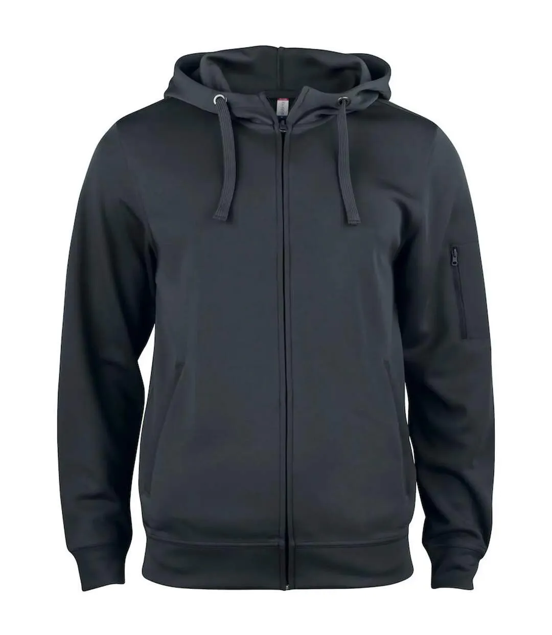 Veste À Capuche Basic Active Homme Noir Clique-1