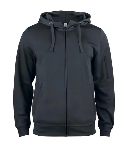 Veste À Capuche Basic Active Homme Noir Clique