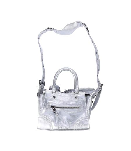Womens/ladies Bcelia Handbag One Size Silver Steve Madden