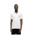 Polo Manches Courtes Motif/style Renard Homme Blanc Maison Kitsuné-1