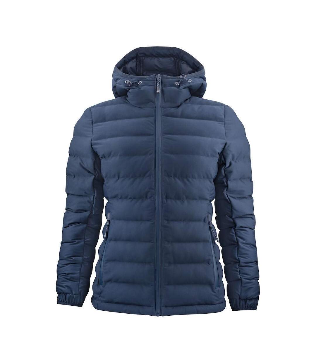 Doudoune Matelassée Woodlake Femme Bleu Marine James Harvest-1