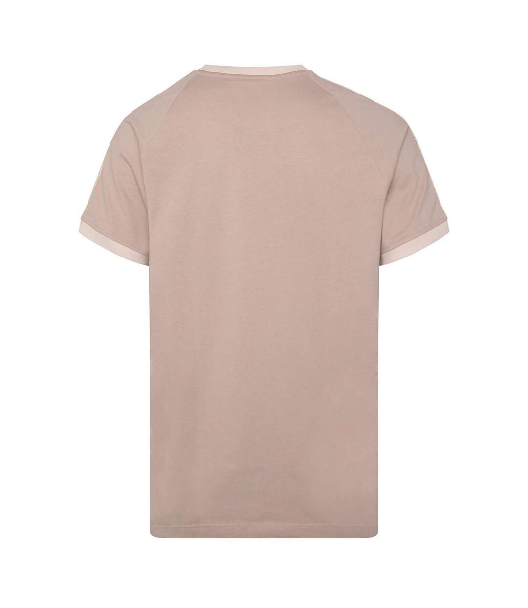 T-shirt Motif/style 3 Rayures Classics Homme Beige Adidas-2