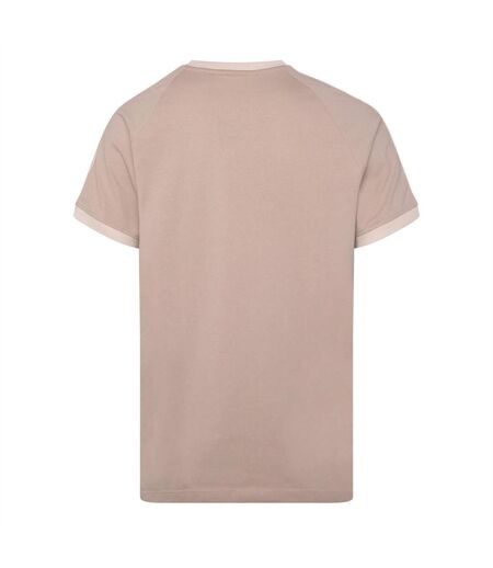 T-shirt Motif/style 3 Rayures Classics Homme Beige Adidas
