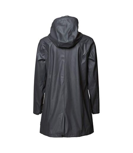 Nimbus Womens/Ladies Huntington Hooded Waterproof Fashion Raincoat (Charcoal) - UTRW5332