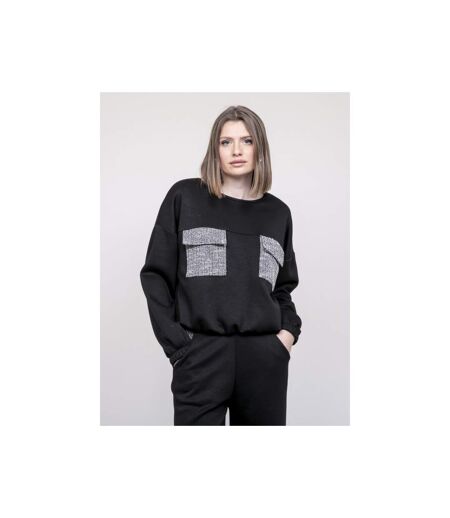 Sweat détails tweed YSEULT - Dona X Lisa