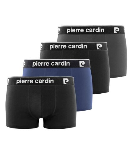 Lot de 4 boxers homme en coton Basic Pierre Cardin