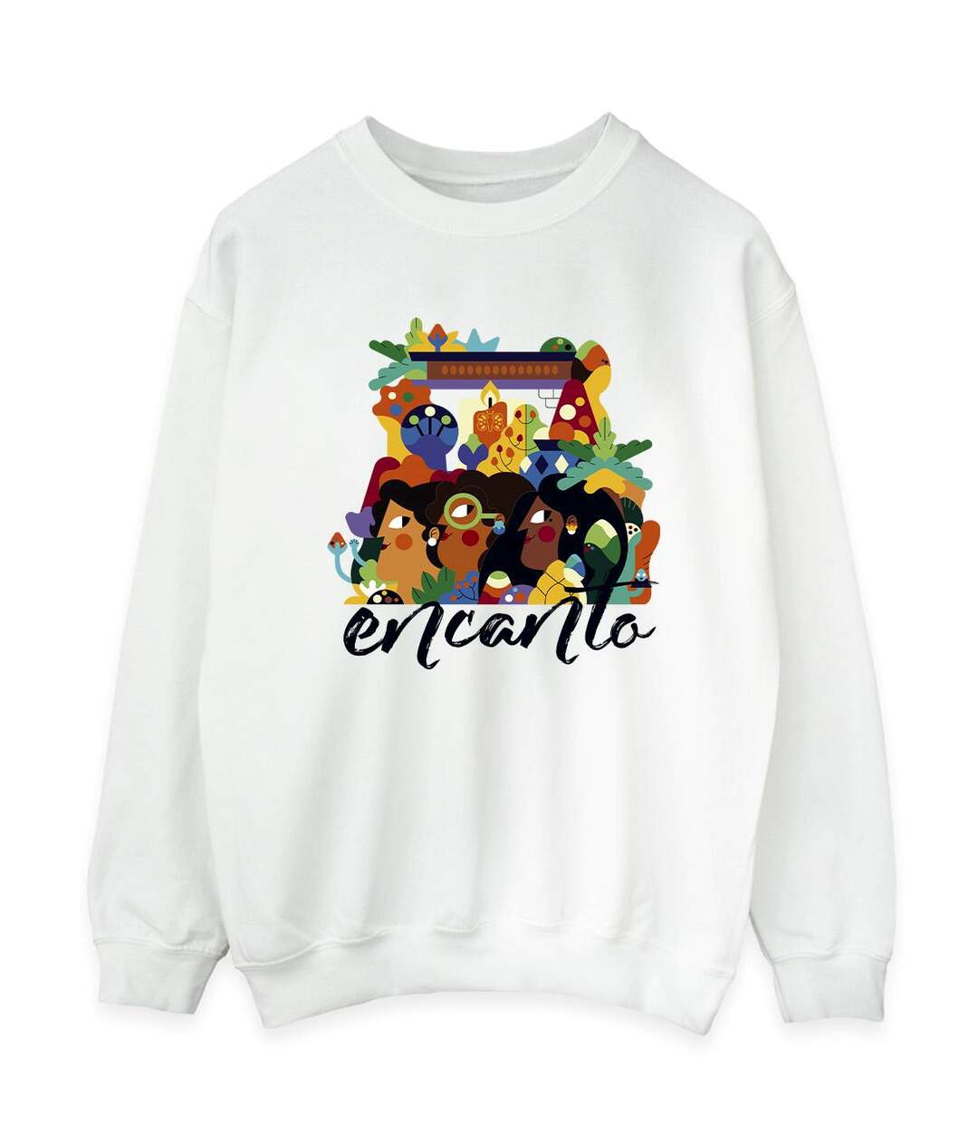 Disney - Sweat ENCANTO SISTERS - Femme (Blanc) - UTBI16923-1