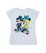 Disney T-shirt en coton Mickey et Minnie Mouse Pose - Femmes/Ladies (Blanc) - UTBI33106-1