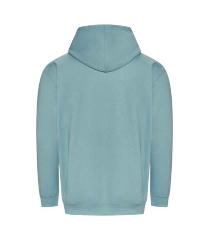 Sweat à capuche college adulte turquoise Awdis