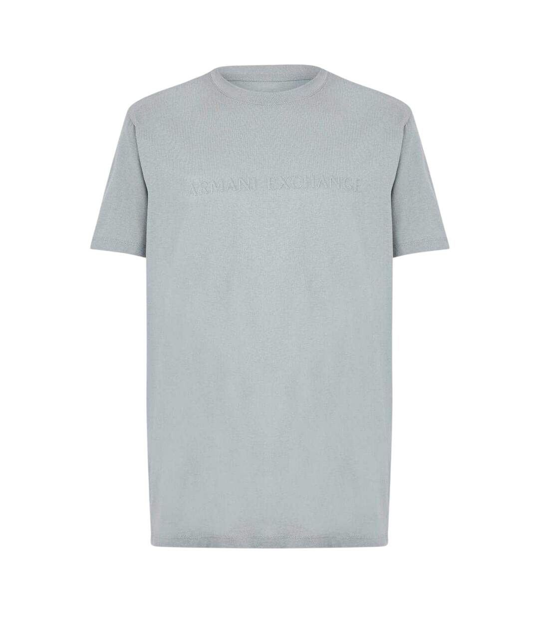 Mens Embossed T-shirt Grey Armani Exchange-2
