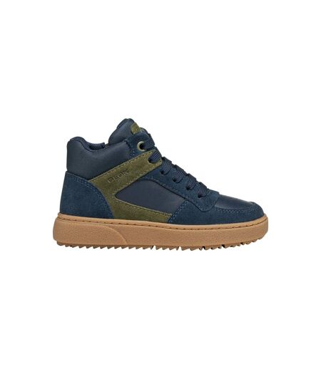 Basket Montante Cuir Enfant Junior Geox Theleven