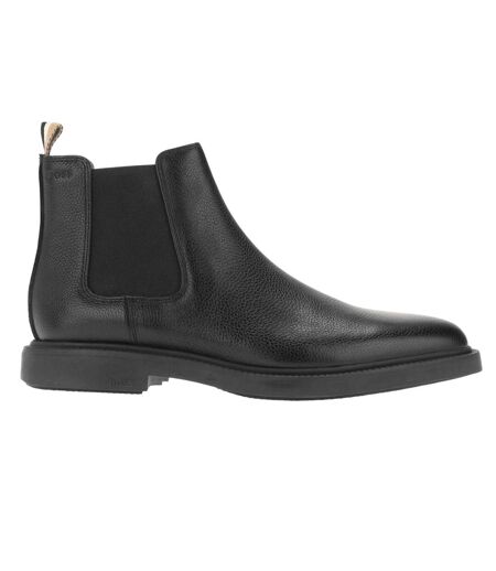 Bottines Chelsea Larry Homme Noir Boss