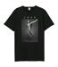 T-shirt 60s portrait adulte noir Amplified