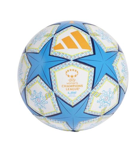 Ballon De Foot Motif/style Étoile Womens Ucl League Femme Taille 4 Blanc Bleu Adidas