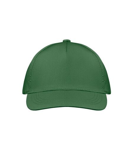 Buzz 5 Panel Baseball Cap Dark Green MidOcean