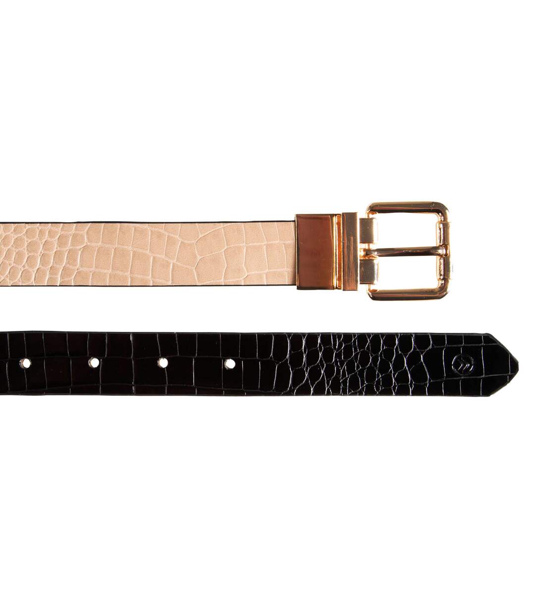 Isotoner Ceinture femme reversible