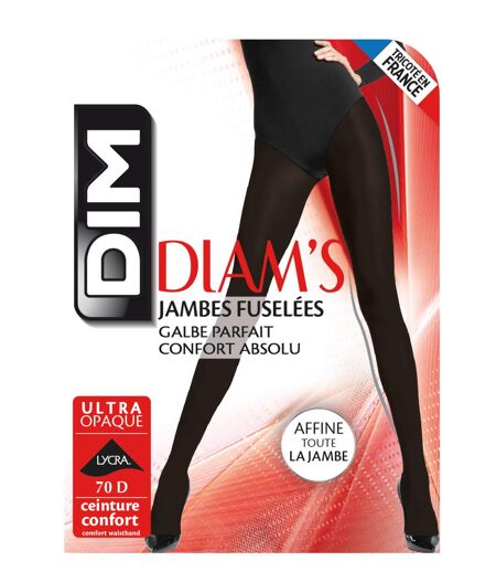 Collant Jambes Fuselées Ultra-Opaque 67D Diam's