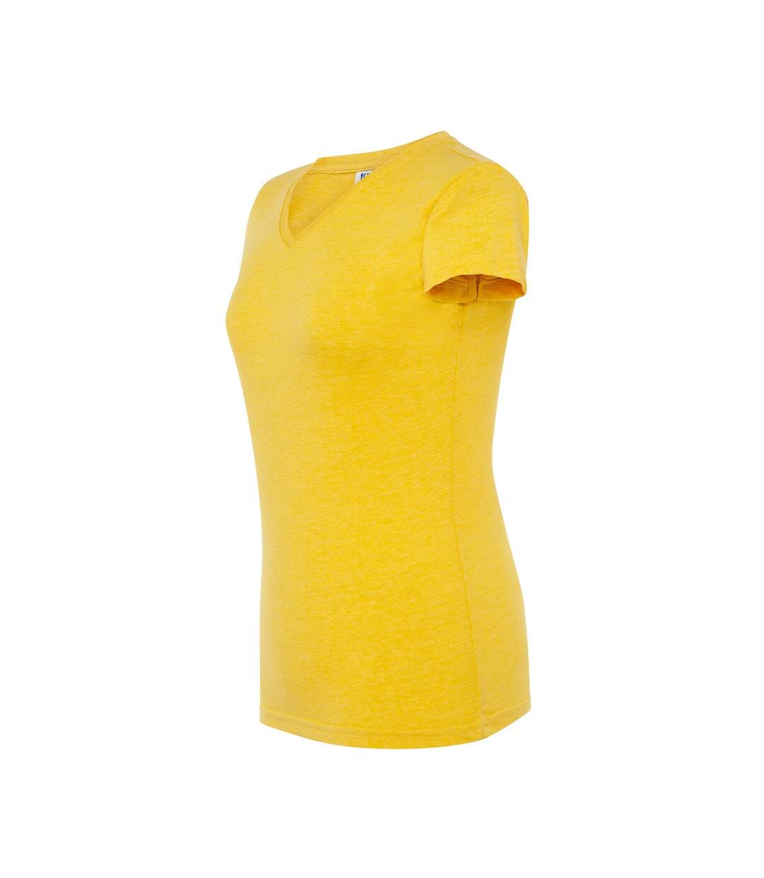 T-shirt Comfort Femme Moutarde Chiné JHK-3