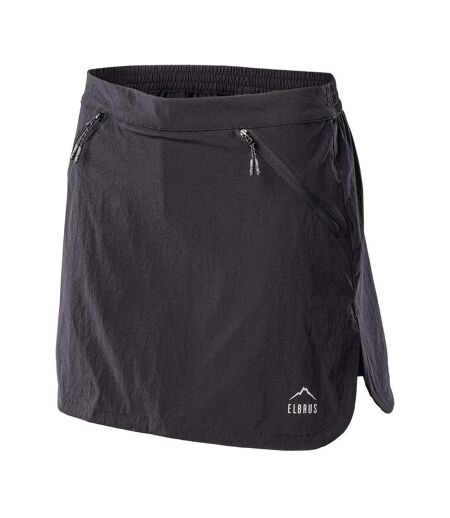 Womens/ladies Palmar Skirt Black Elbrus