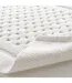 Tapis de Bain Jacquard Damaris 50x80cm Blanc-3