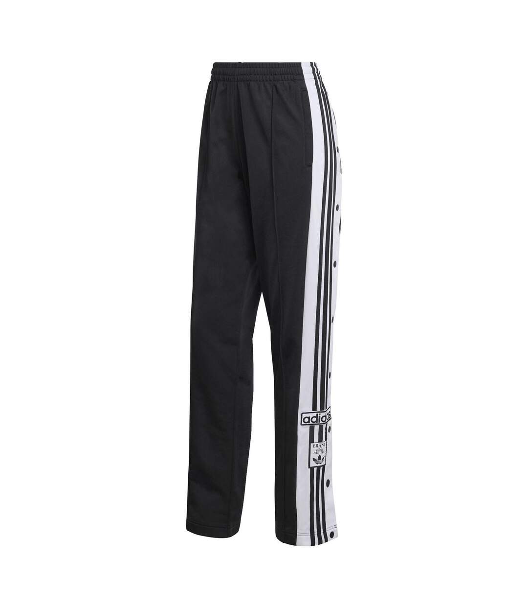 Womens/ladies Adibreak Classic Tracksuit Bottoms Black Adidas-1