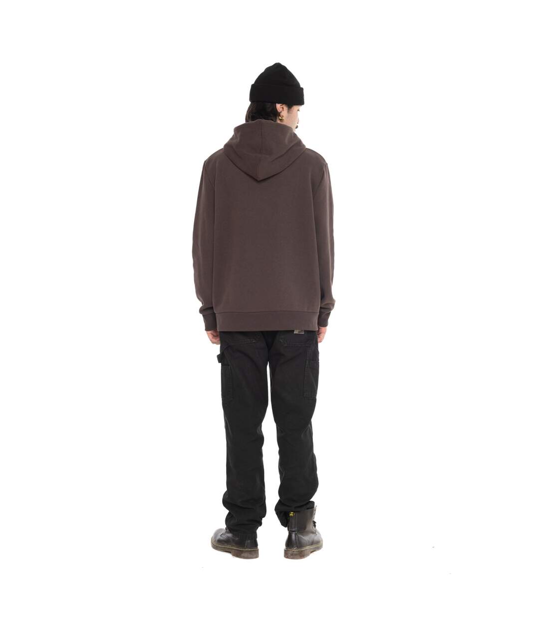 Sweat à capuche en molleton avec broderie Ruben Vondutch-5