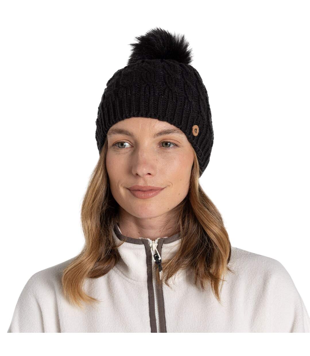 Womens/ladies niamh beanie black Craghoppers-2