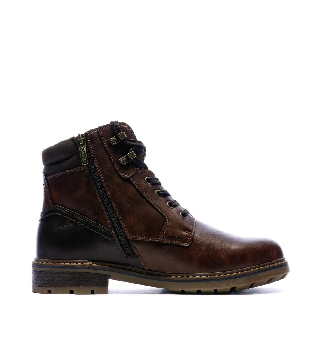 Bottines marron homme relife joymen-2
