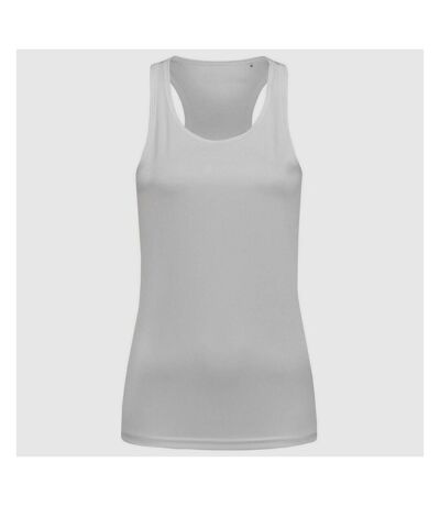 Stedman Womens/Ladies Active Poly Sports Vest (White)