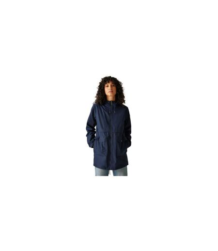 Womens/ladies Navaeh Linear Waterproof Jacket Navy Regatta