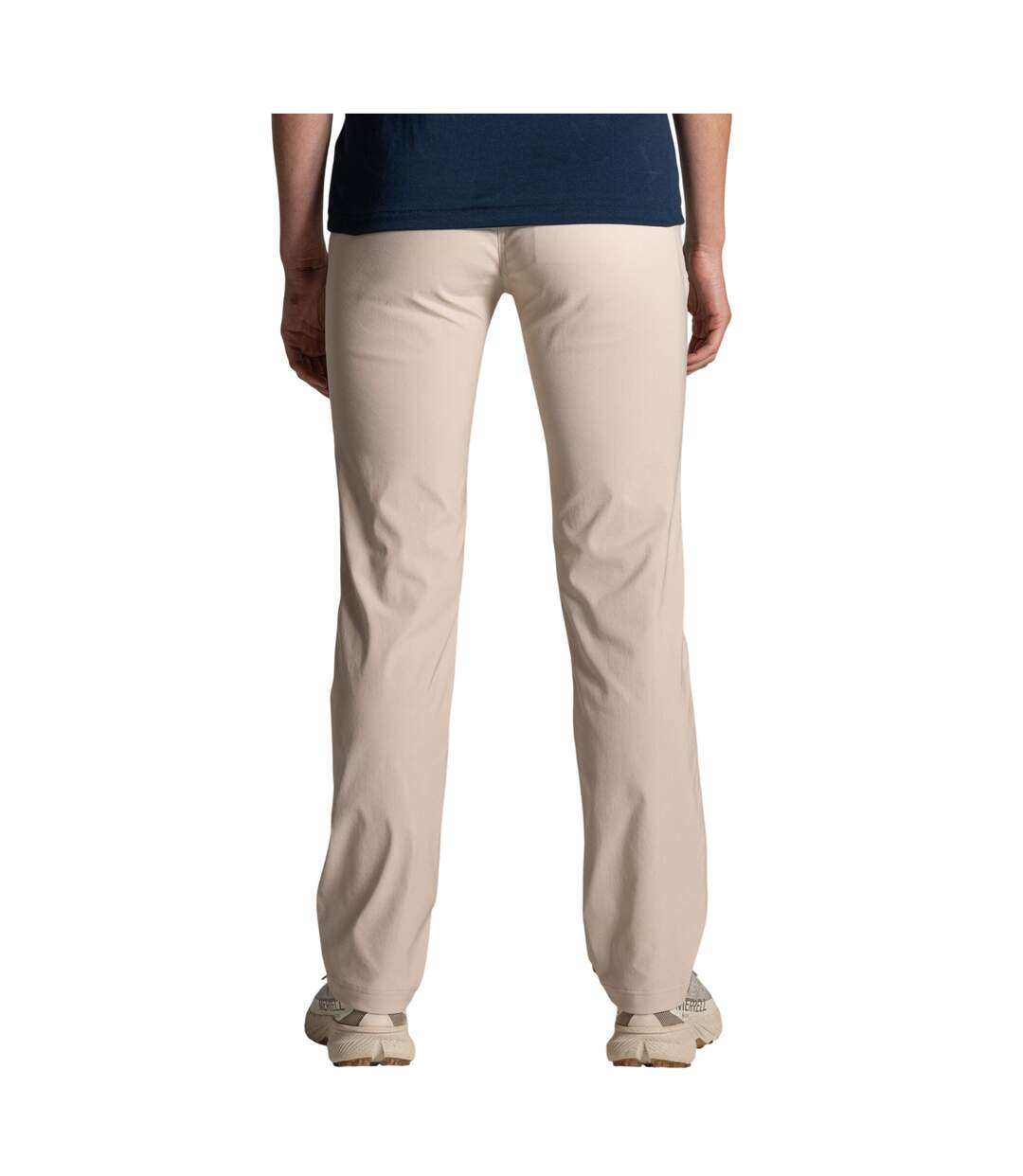 Pantalon Uni À Taille Mi-haute Kiwi Pro Femme Blanc Cassé Craghoppers-3