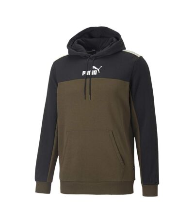 Sweat à Capuche Kaki Homme Puma 849036 - L