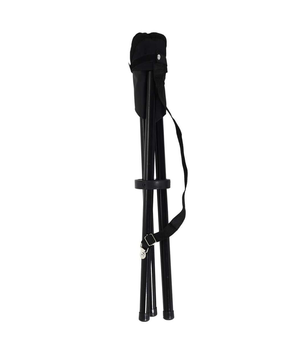 Tabouret de Camping Pliable 45cm Noir-2
