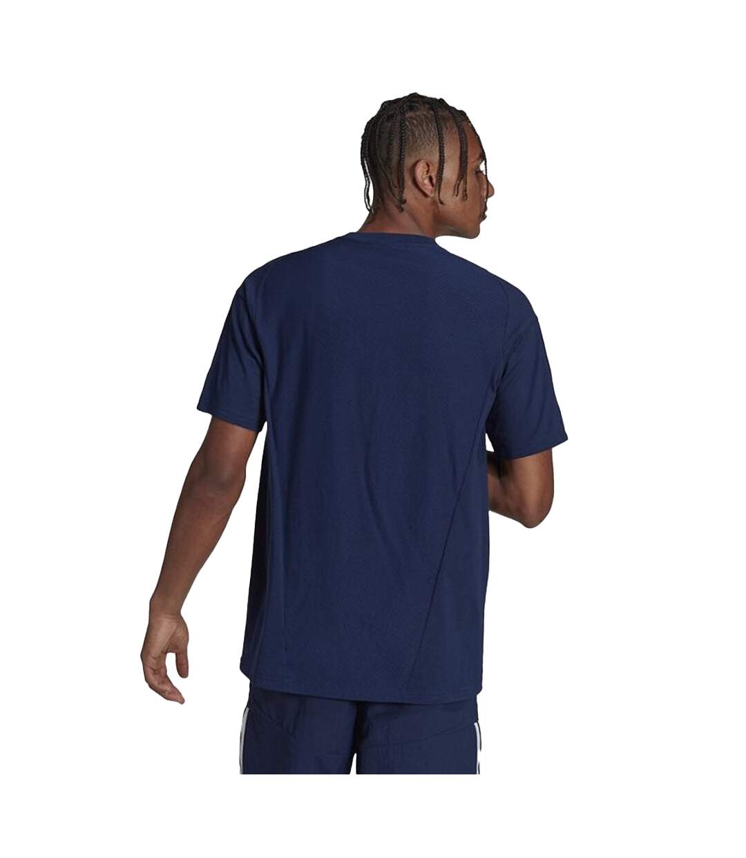 T-shirt Tiro Competition Homme Bleu Marine Adidas-3
