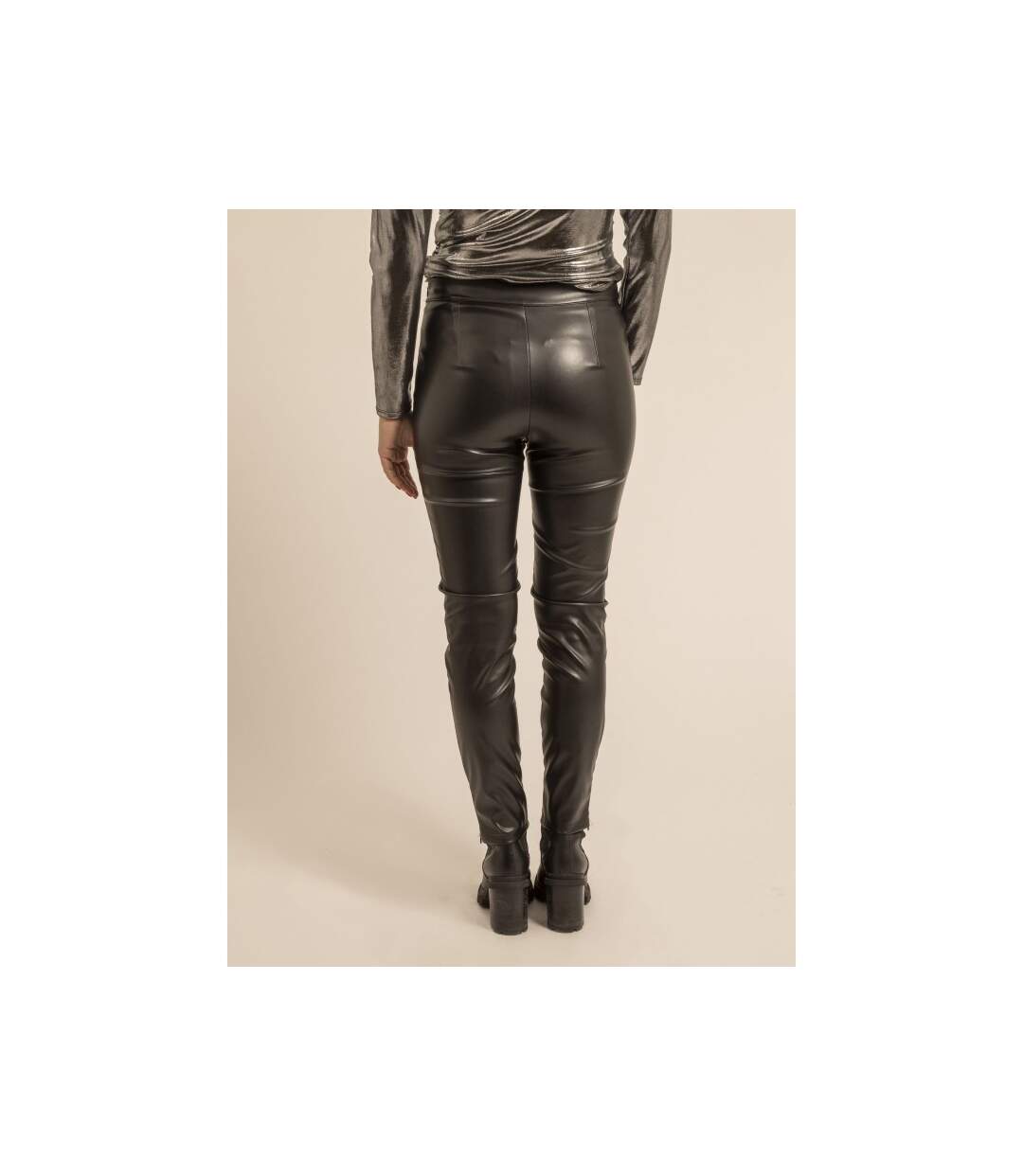 Pantalon slim simili ERONA - Dona X Lisa-2