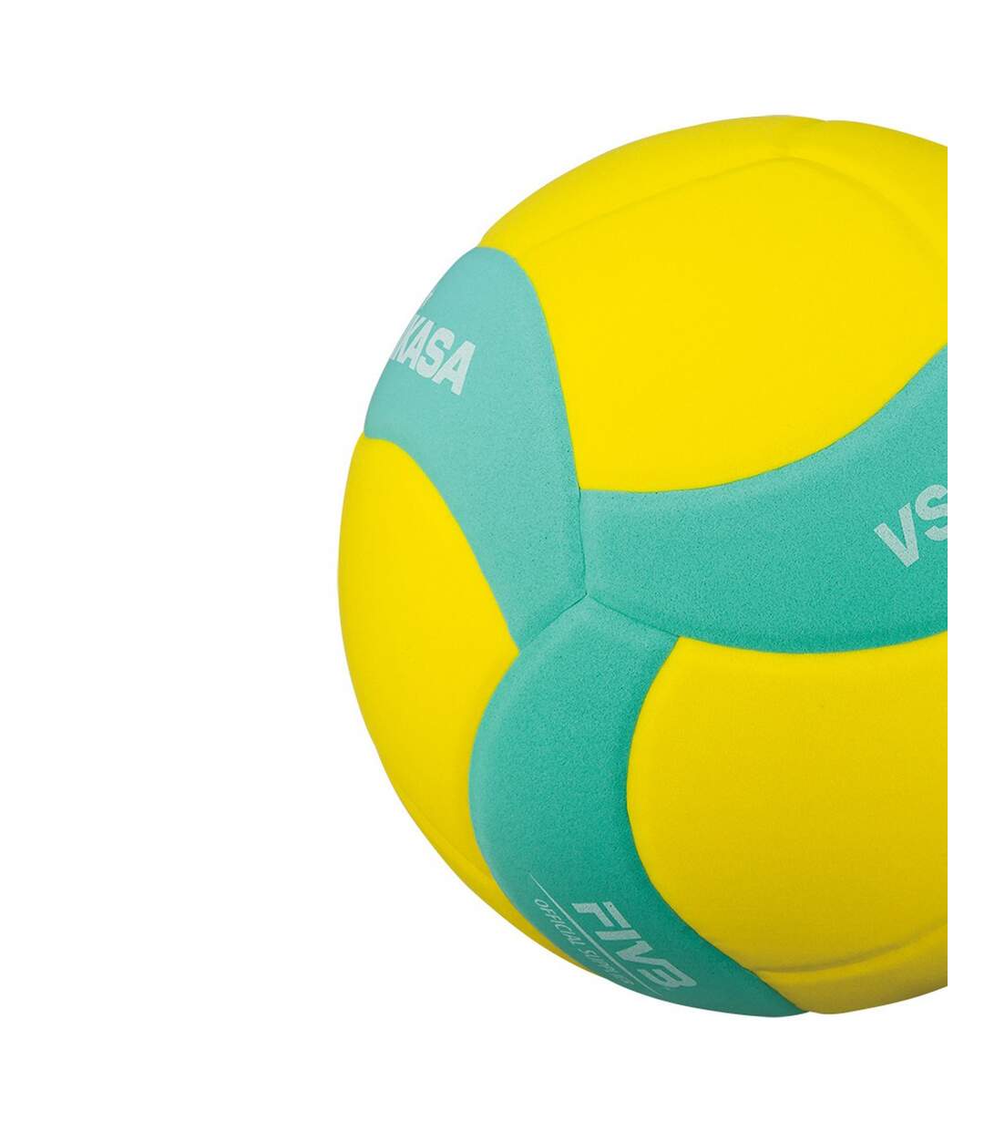 Ballon De Volley-ball Compétition Taille 5 Jaune Bleu Sarcelle Mikasa-3