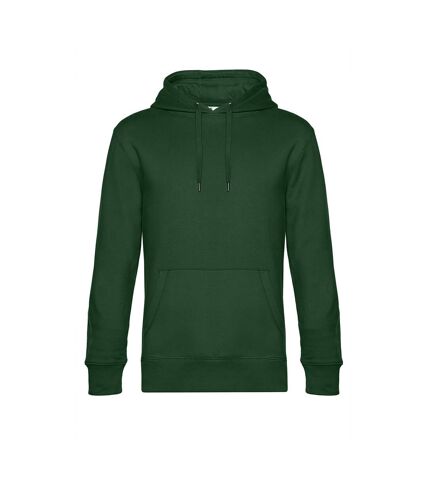 Sweat à capuche king homme vert bouteille B&C