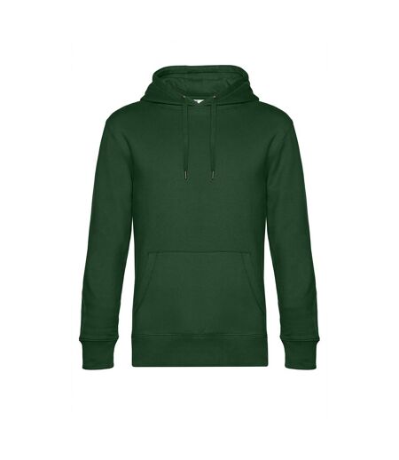 Sweat à capuche king homme vert bouteille B&C