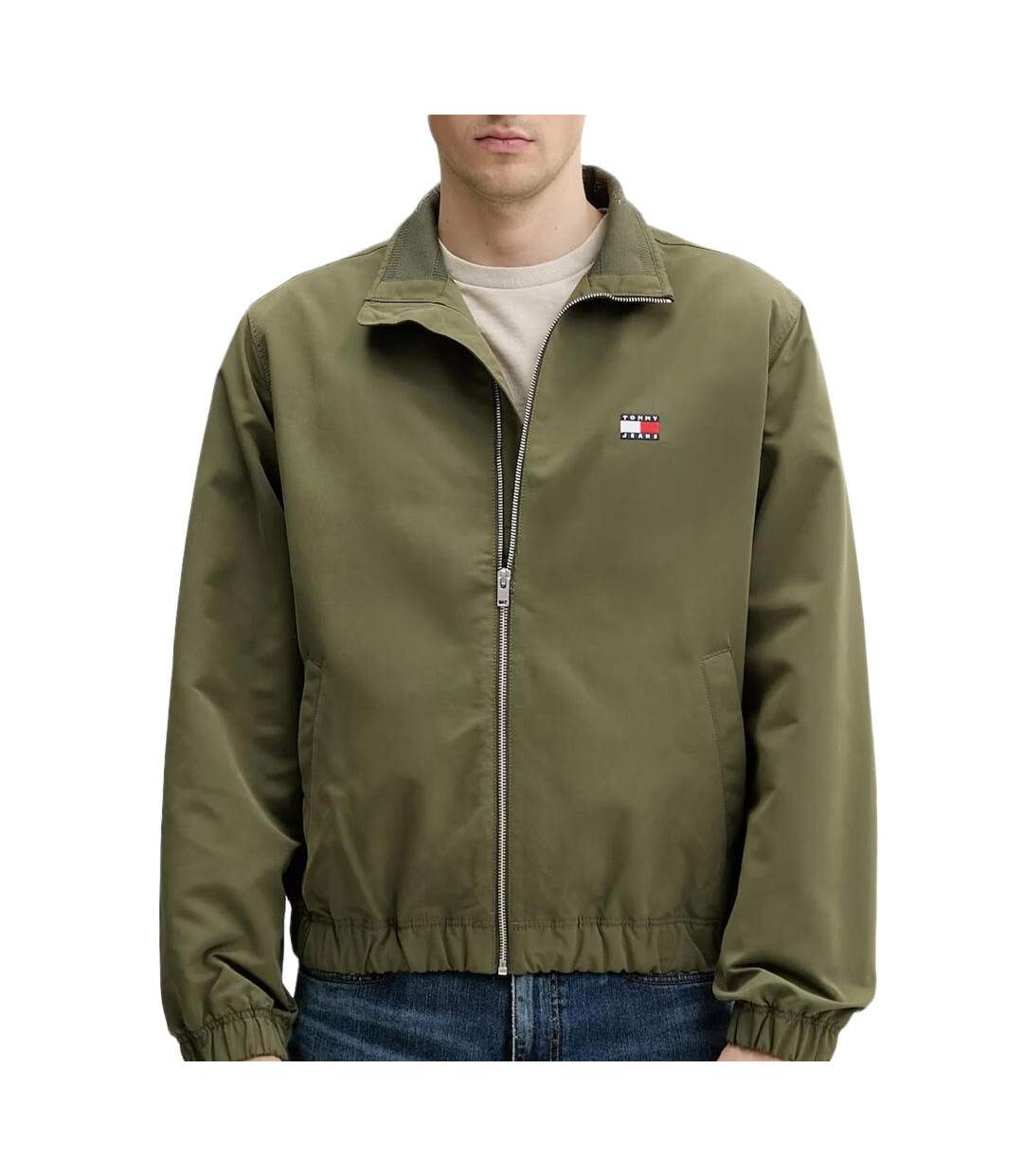 Veste kaki homme tommy hilfiger essentials-1