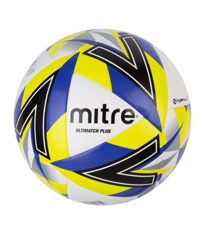Ballon de foot ultimatch max taille 3 blanc / noir / bleu Mitre