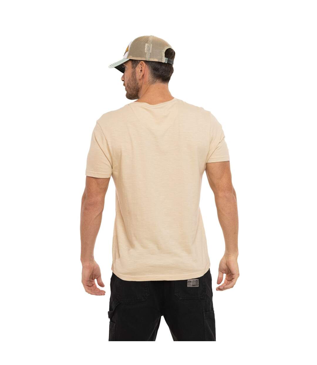 T-shirt homme col rond  Regular fit en Jersey Slub Girls Vondutch-3